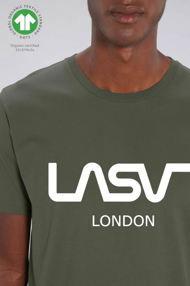 Men's ORGANIC LONDON Khaki T-Shirt