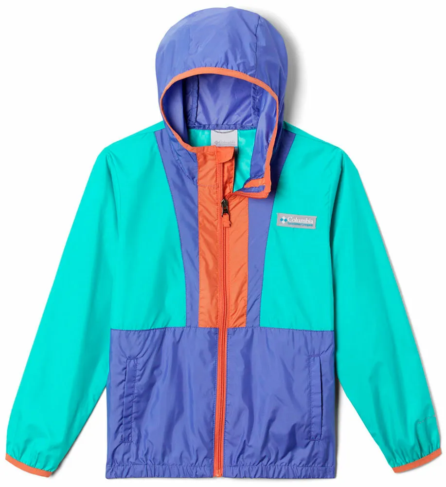Columbia Back Bowl Hooded Windbreaker for Kids