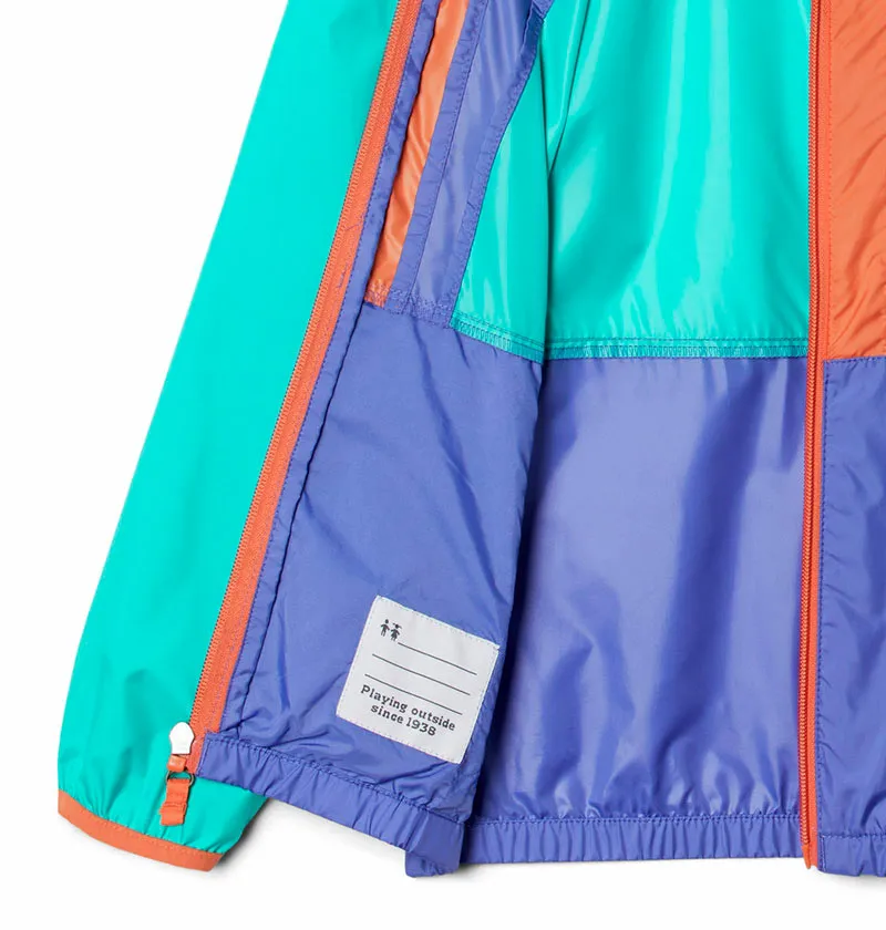 Columbia Back Bowl Hooded Windbreaker for Kids