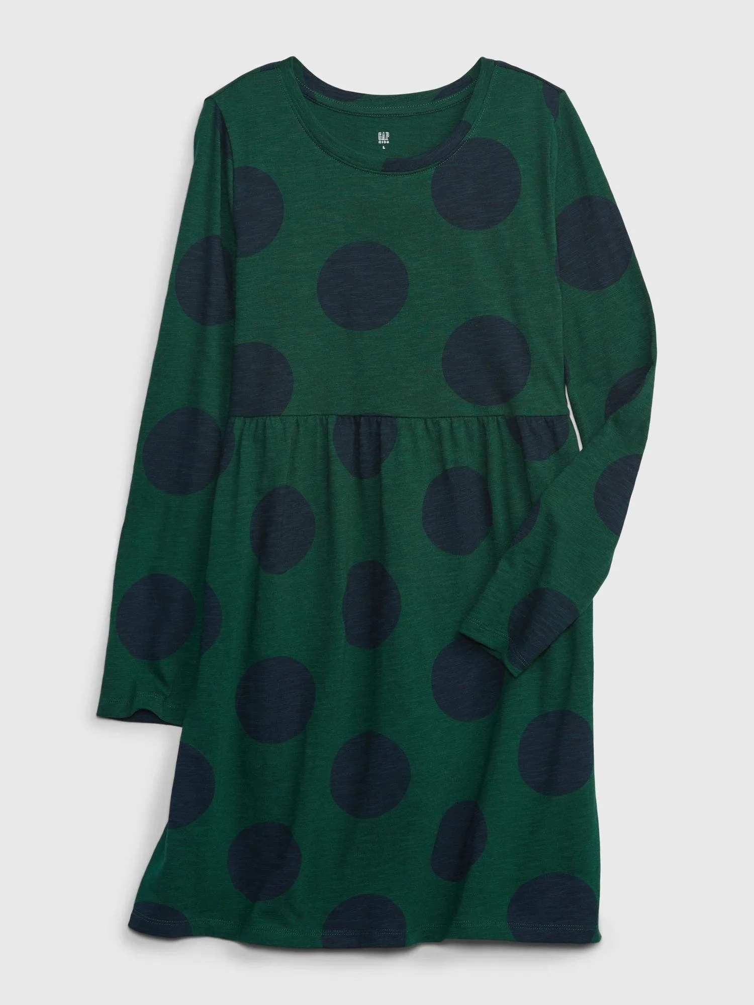 GAP Multicolor Long Sleeve Babydoll Dress for Girls