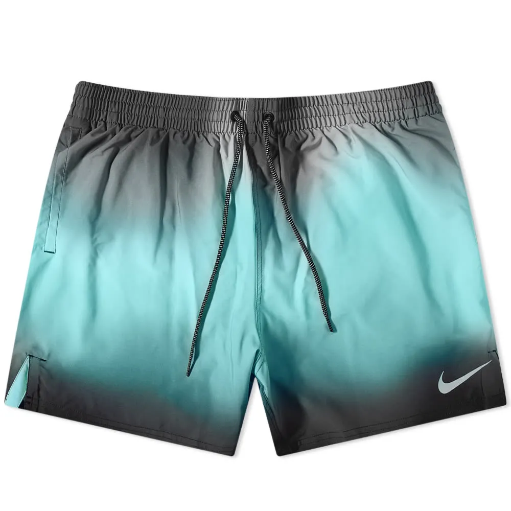 Nike Men's Black Swim Volley Shorts 5 Inches