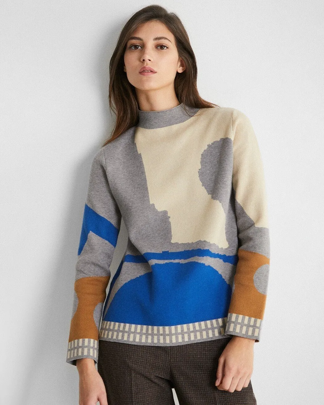 Perkins Mock Neck Jersey