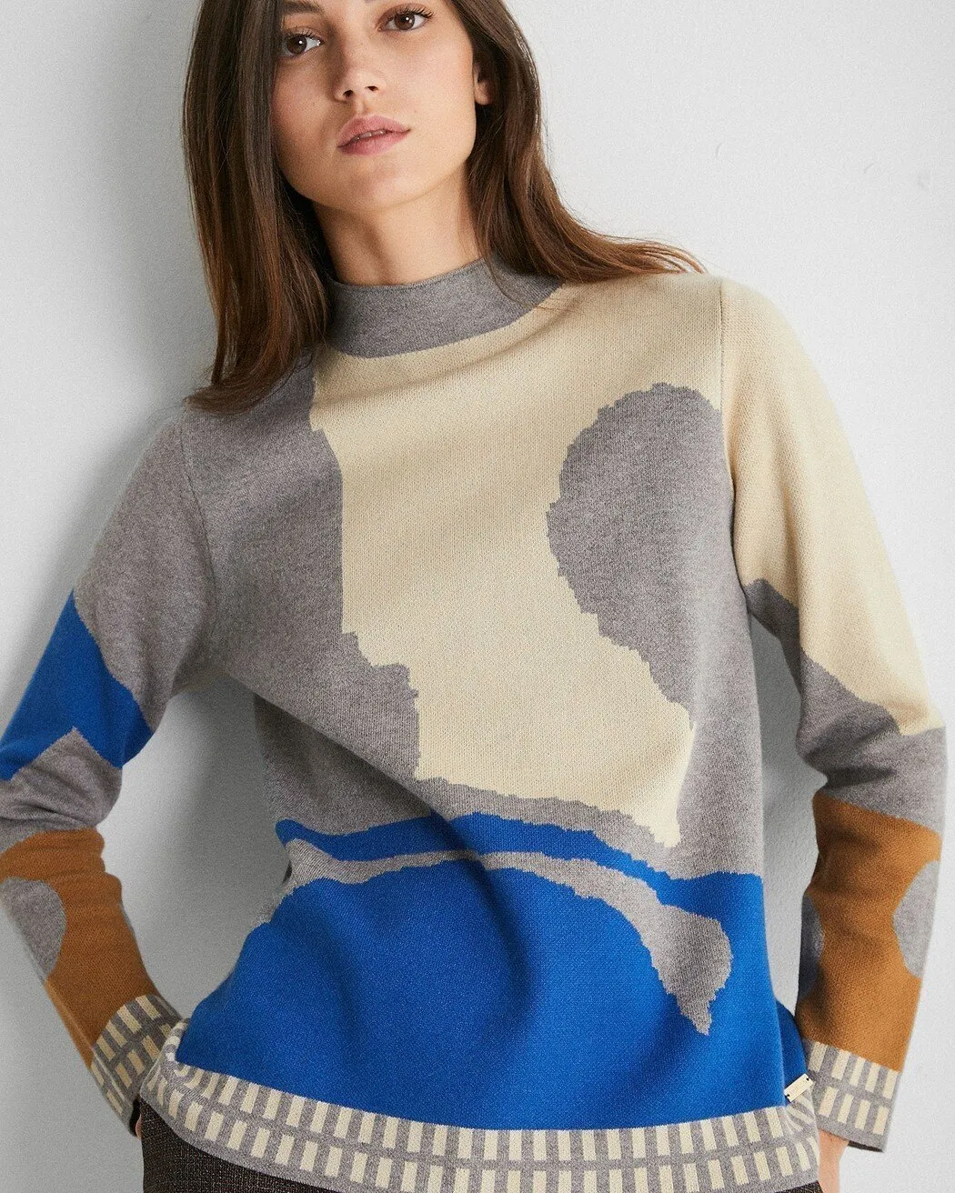 Perkins Mock Neck Jersey