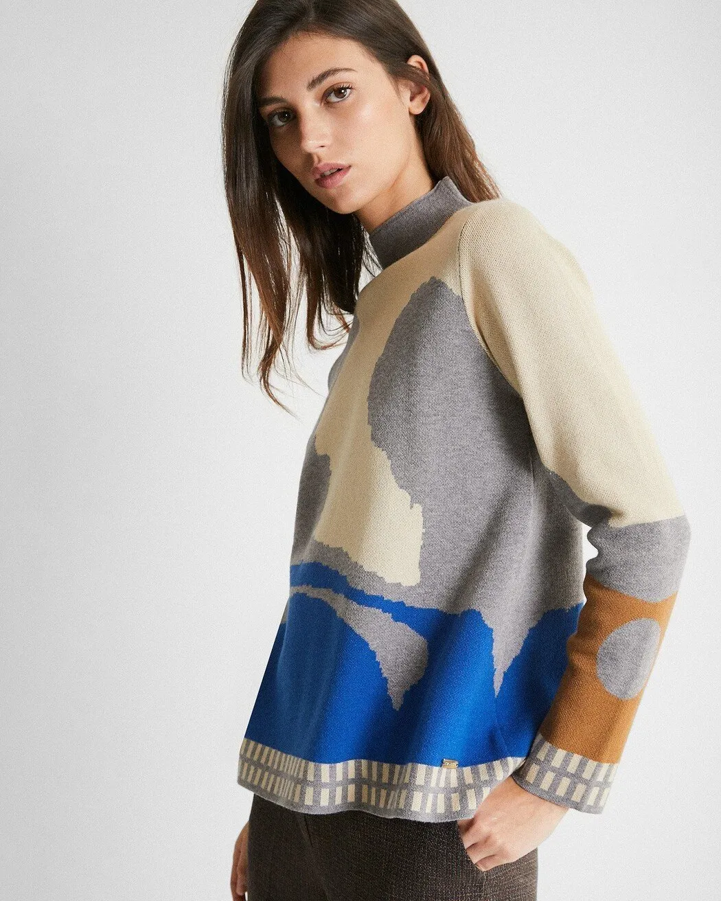 Perkins Mock Neck Jersey