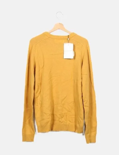 Mustard yellow Jersey shirt from selection