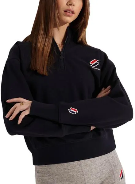 Superdry Sportstyle Essential Blue Women's Sweatshirt